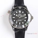 Super Clone Omega Seamaster Diver 300m ORF 8806 Black Ceramic Watch